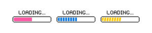 Retro loading bars